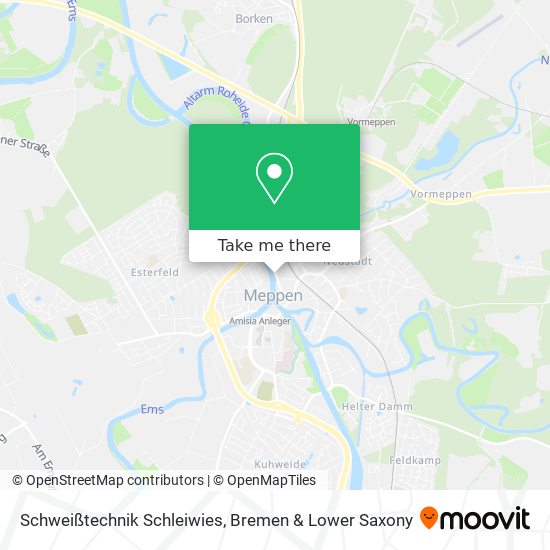 Schweißtechnik Schleiwies map