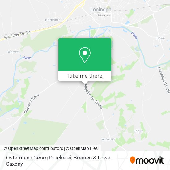 Ostermann Georg Druckerei map