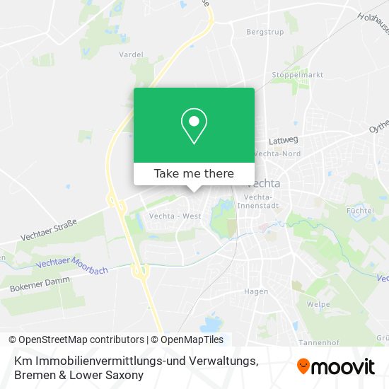 Km Immobilienvermittlungs-und Verwaltungs map