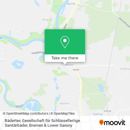 Bädertec Gesellschaft für Schlüsselfertige Sanitärbäder map