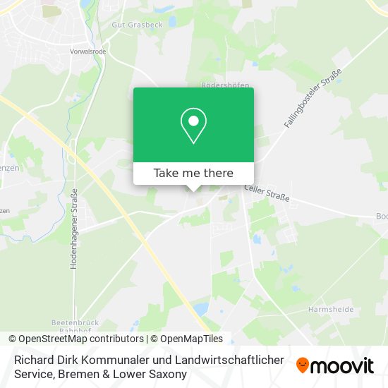 Richard Dirk Kommunaler und Landwirtschaftlicher Service map