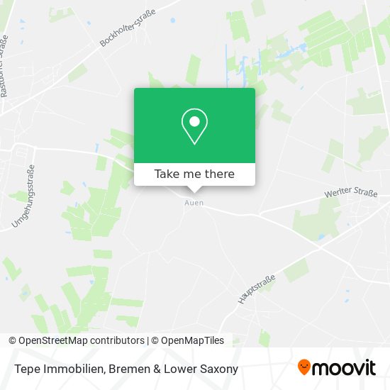 Tepe Immobilien map