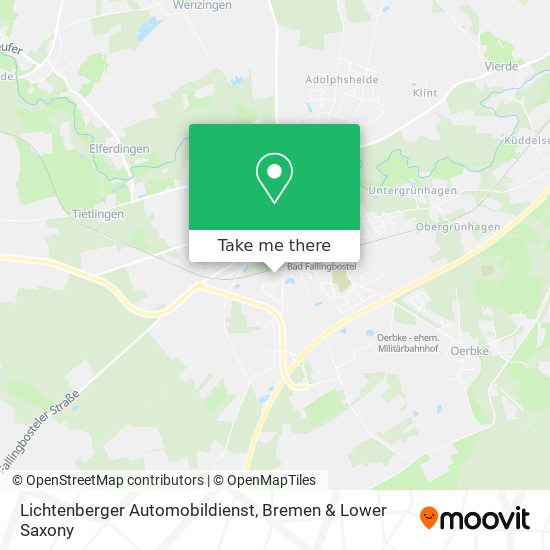 Lichtenberger Automobildienst map