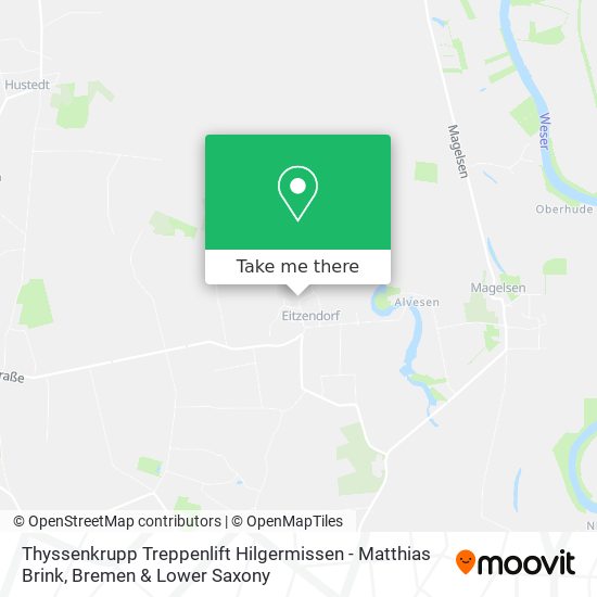 Thyssenkrupp Treppenlift Hilgermissen - Matthias Brink map