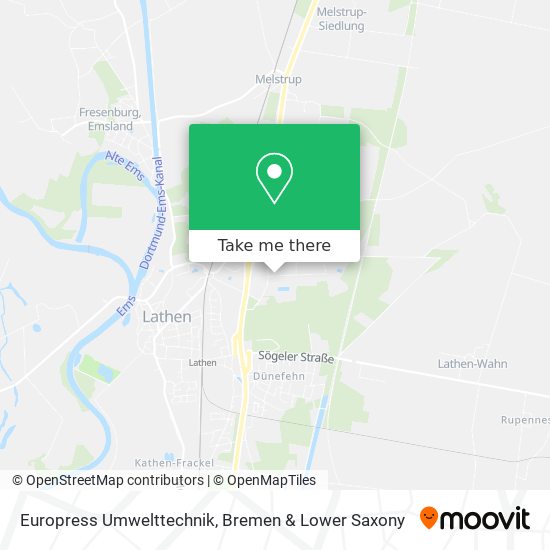 Europress Umwelttechnik map