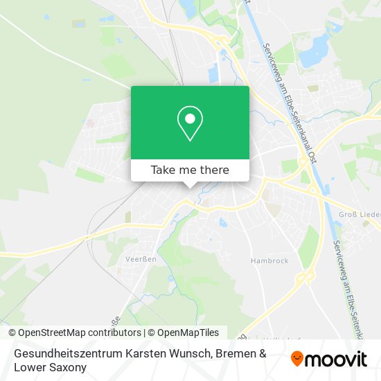 Gesundheitszentrum Karsten Wunsch map