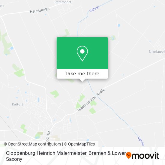 Cloppenburg Heinrich Malermeister map