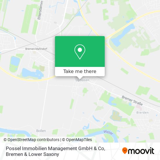Possel Immobilien Management GmbH & Co map