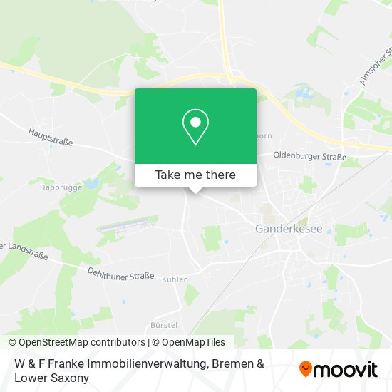 W & F Franke Immobilienverwaltung map