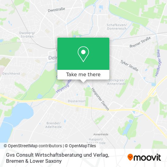 Gvs Consult Wirtschaftsberatung und Verlag map