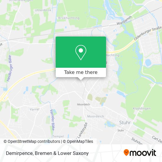 Demirpence map