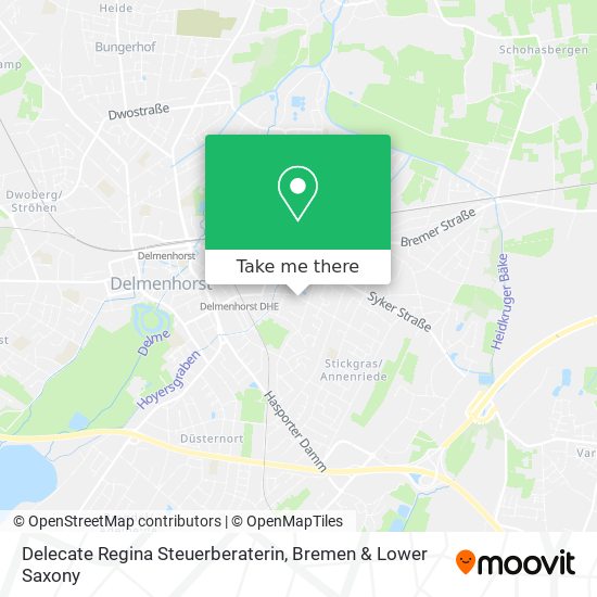 Delecate Regina Steuerberaterin map