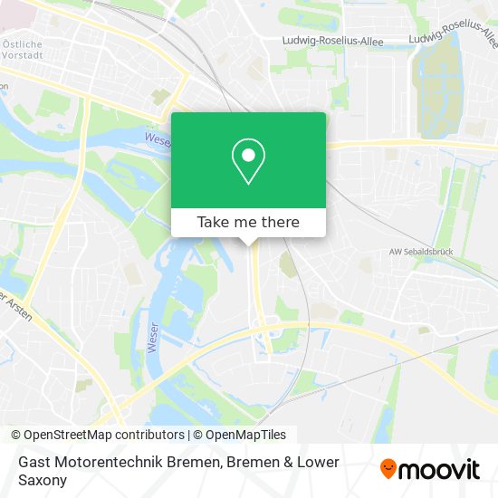 Gast Motorentechnik Bremen map