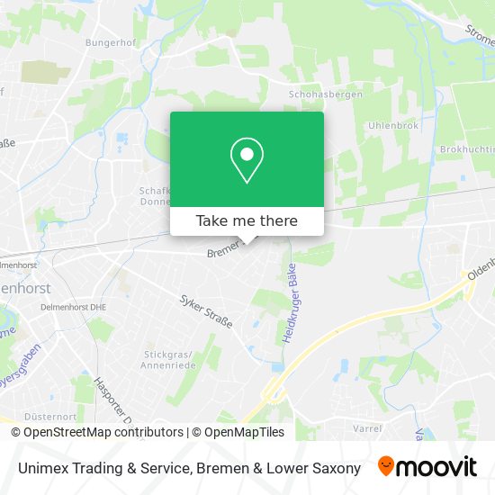 Unimex Trading & Service map