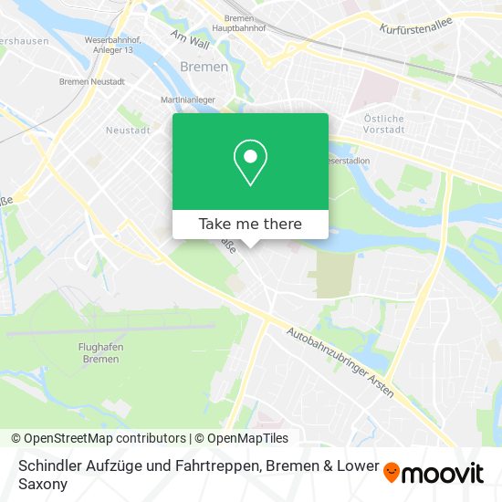 Schindler Aufzüge und Fahrtreppen map