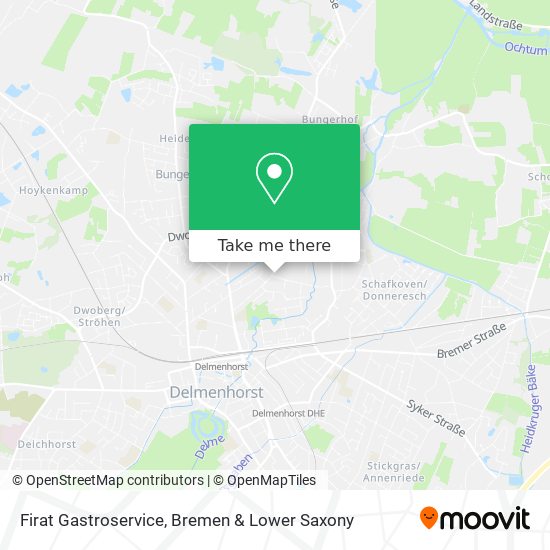 Firat Gastroservice map
