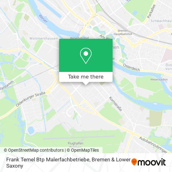 Frank Temel Btp Malerfachbetriebe map