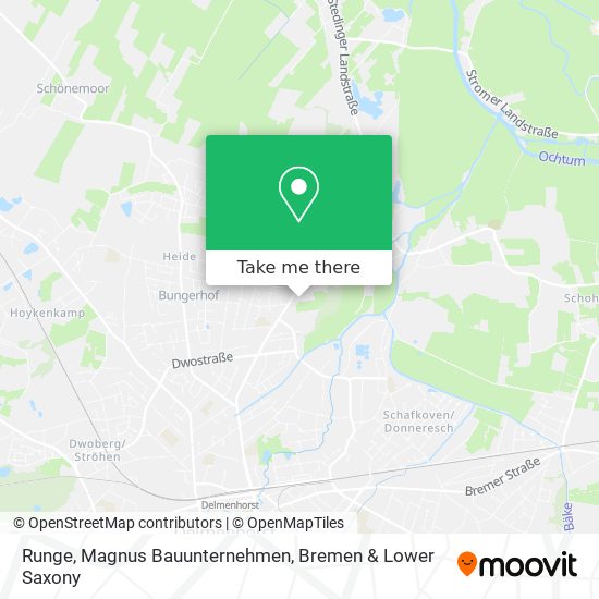 Карта Runge, Magnus Bauunternehmen
