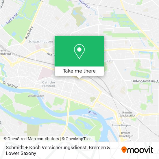 Schmidt + Koch Versicherungsdienst map