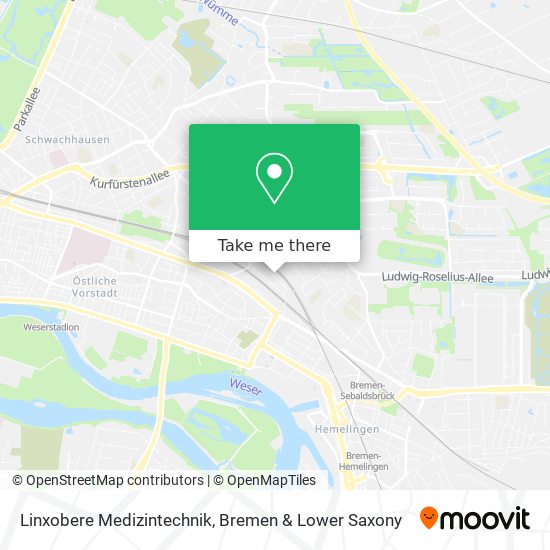 Linxobere Medizintechnik map