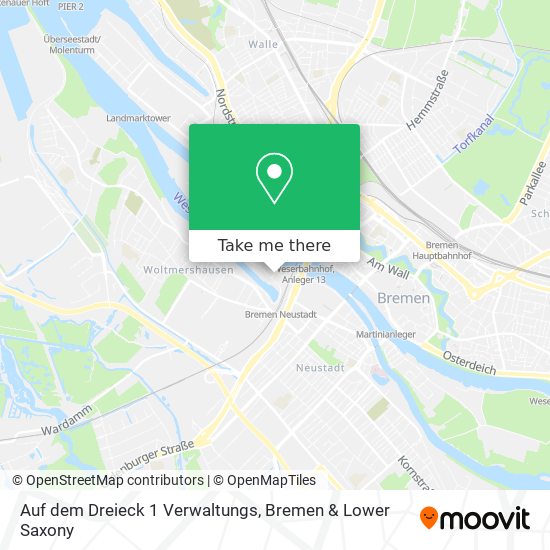 Auf dem Dreieck 1 Verwaltungs map