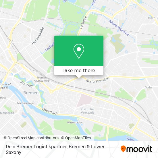 Dein Bremer Logistikpartner map