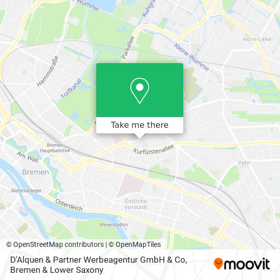 D'Alquen & Partner Werbeagentur GmbH & Co map