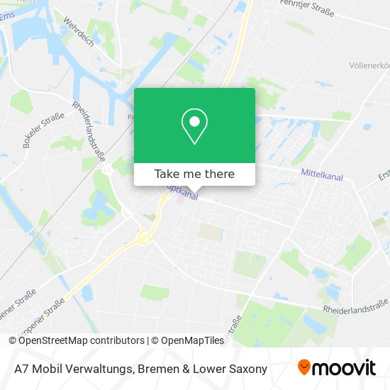 A7 Mobil Verwaltungs map