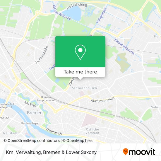 Kml Verwaltung map