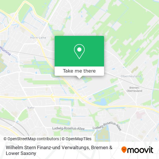 Wilhelm Stern Finanz-und Verwaltungs map