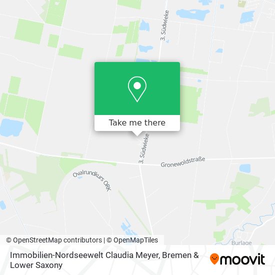 Immobilien-Nordseewelt Claudia Meyer map