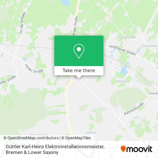 Güttler Karl-Heinz Elektroinstallationsmeister map