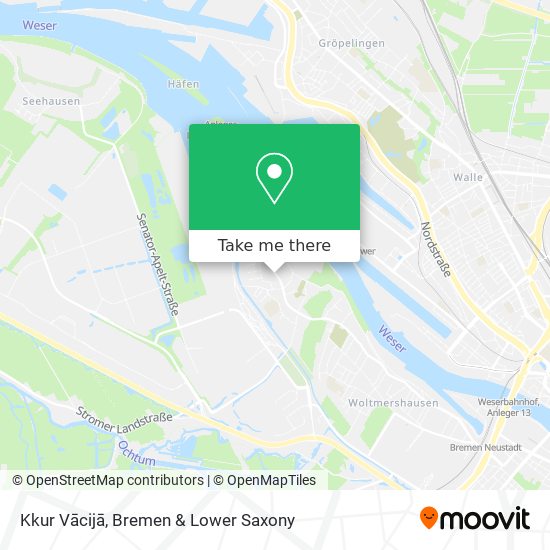 Kkur Vācijā map