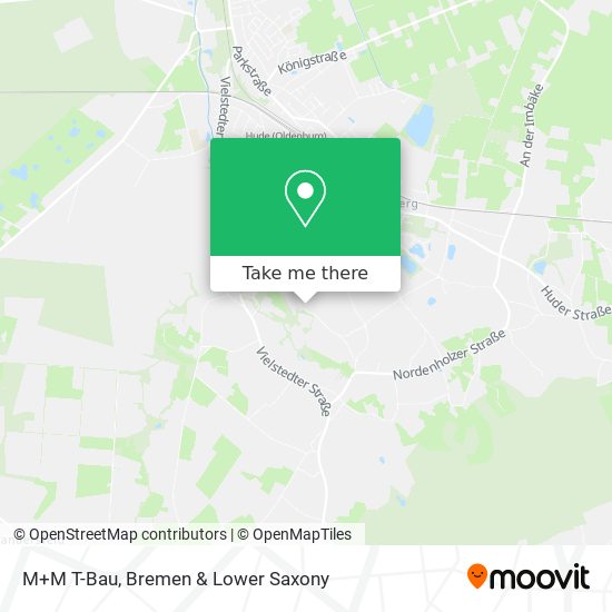 M+M T-Bau map