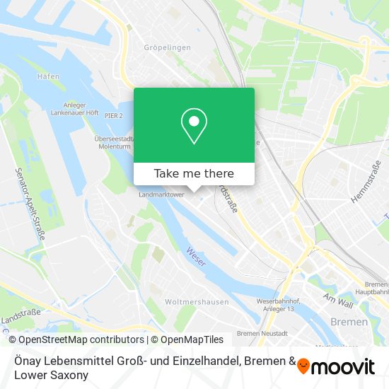 Önay Lebensmittel Groß- und Einzelhandel map