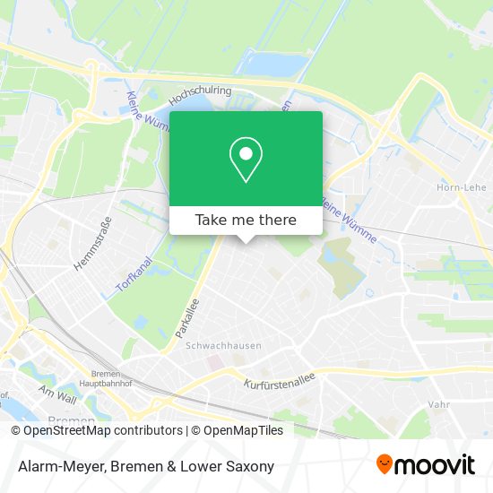 Alarm-Meyer map