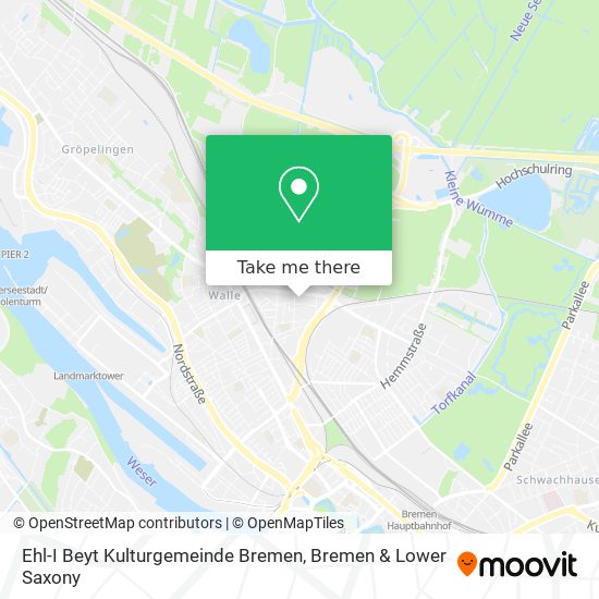 Ehl-I Beyt Kulturgemeinde Bremen map