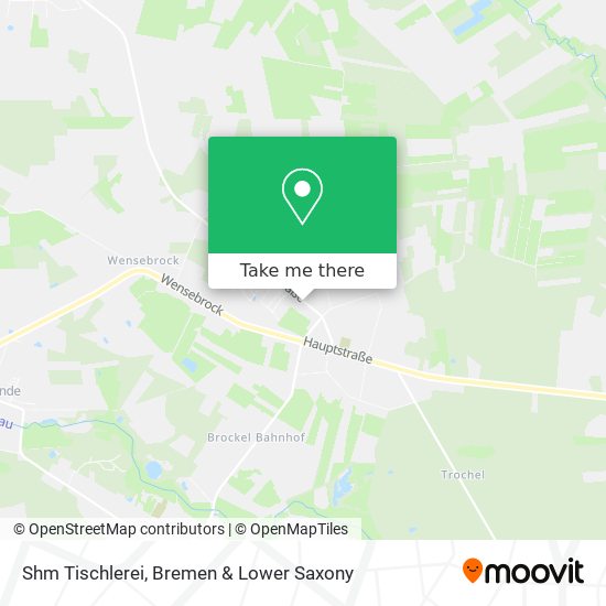 Shm Tischlerei map