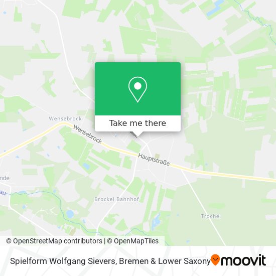 Spielform Wolfgang Sievers map