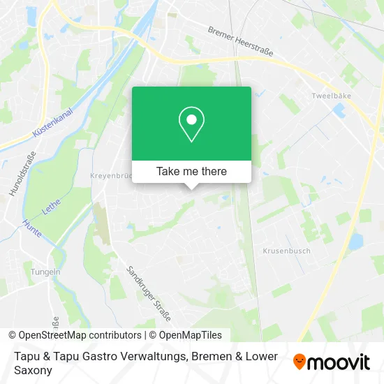 Tapu & Tapu Gastro Verwaltungs map