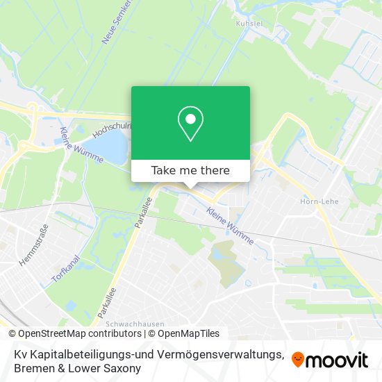 Kv Kapitalbeteiligungs-und Vermögensverwaltungs map