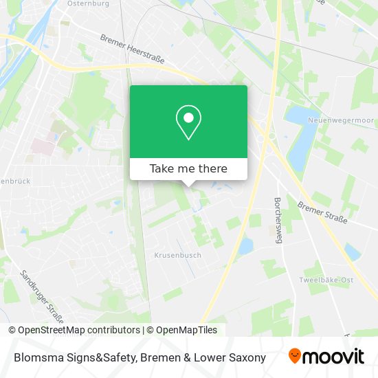 Blomsma Signs&Safety map