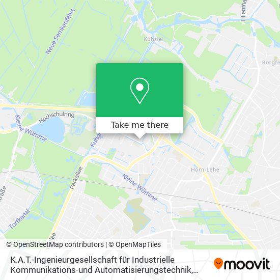 K.A.T.-Ingenieurgesellschaft für Industrielle Kommunikations-und Automatisierungstechnik map