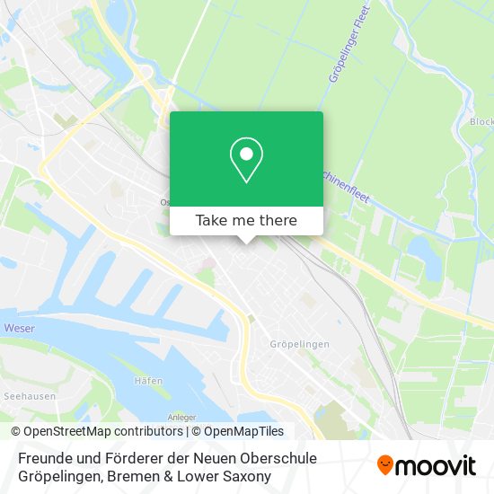 Freunde und Förderer der Neuen Oberschule Gröpelingen map