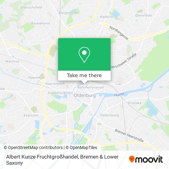Albert Kunze Fruchtgroßhandel map