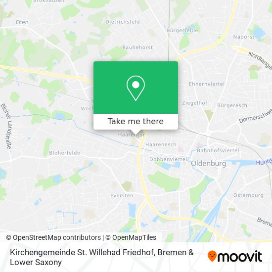 Kirchengemeinde St. Willehad Friedhof map