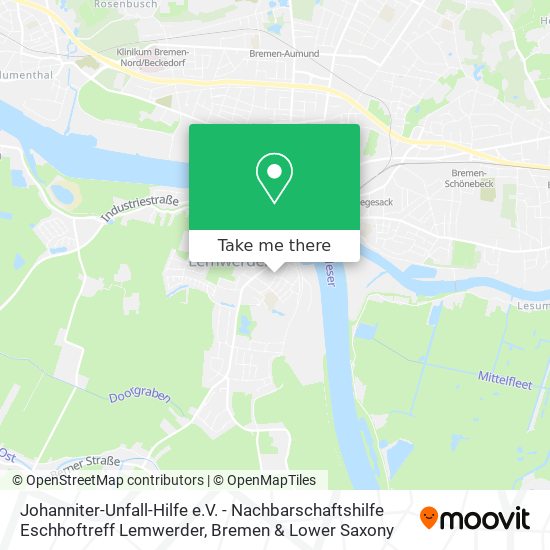 Johanniter-Unfall-Hilfe e.V. - Nachbarschaftshilfe Eschhoftreff Lemwerder map