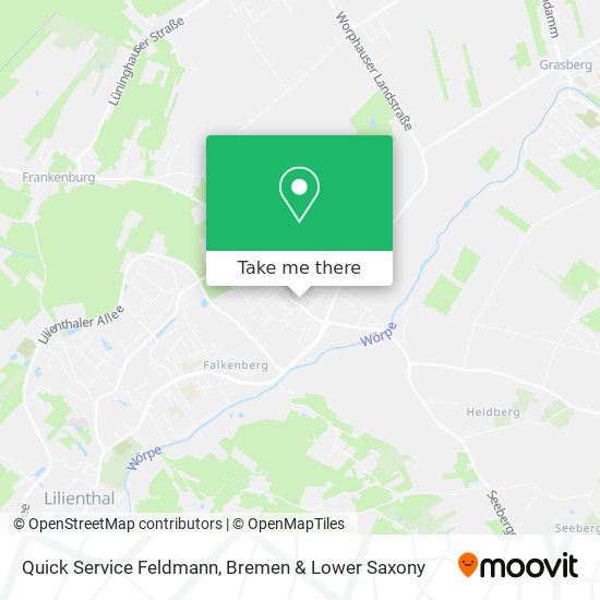Quick Service Feldmann map