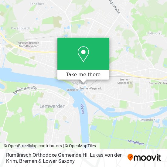 Rumänisch Orthodoxe Gemeinde Hl. Lukas von der Krim map