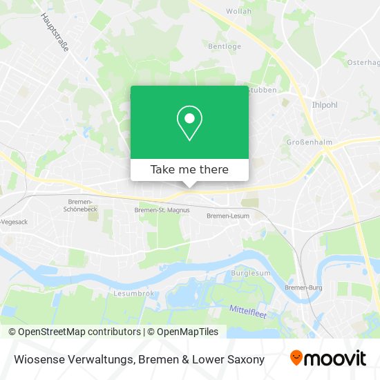 Wiosense Verwaltungs map